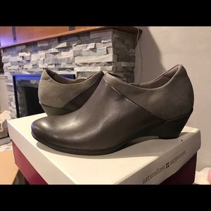 Comfort shoes Ecco Grey Boots shoes leather size 6